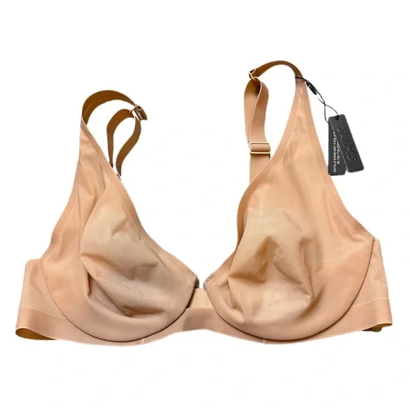 NWT Skims • Naked Underwire Plunge Bra in Honey - Picture 3 of 4